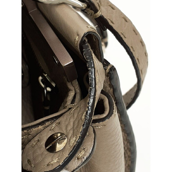 Fendi Selleria Peekaboo Regular Shoulder Bag - Picture 8 of 9